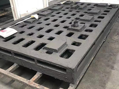 銑床床身鑄件